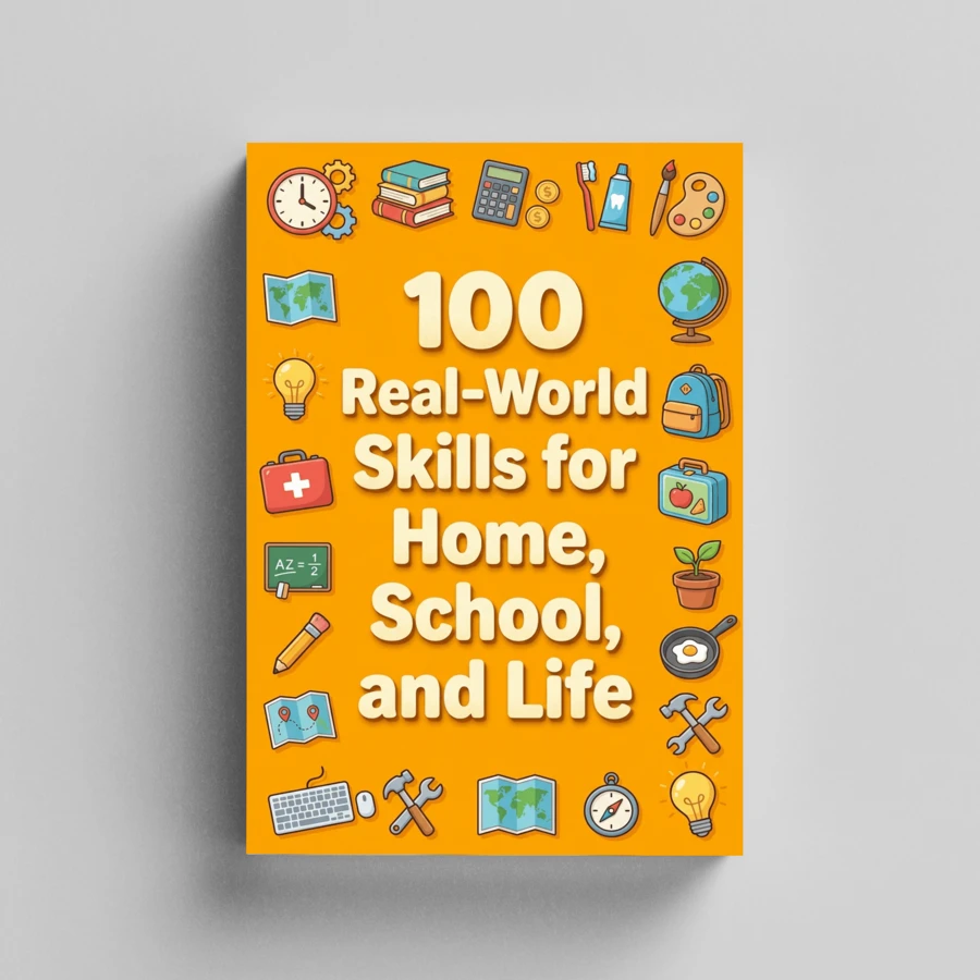 Life Skills Learning Notebooks, Real-World Essential Skills For Home, School And Daily Life, Practical Independence, Problem Solving, Self-Care And Personal Growth For Students - Life Skills Learning Notebooks - View 1