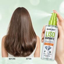 Leave-In Smooth Diamond Shine Spray, Heat Protection, Styling, Repairing Damaged Hair From Perming And Dyeing, Frizz-Smoothing, Glossy Hair Care Spray, 120ml - Smoothing Spray - View 2
