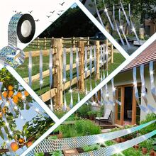 1/2/5 Rolls Bird Repellent Reflective Tape (50.00m/Roll) | Bird Repellent Reflective Tape | Double-Sided Reflective Tape, Suitable For Orchards And Vegetable Gardens, Home Yards, Farm Orchards, Outdoor Spaces And Christmas Decoration Scenes, Outdoor Space Bird Repellent Solution, And Easy To Use - One Size - View 12