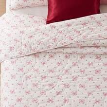 1 Soft Duvet,Lightweight All-Season Bedding With Fashionable Pattern,Machine Washable,Suitable For Single/Double Beds - Red and White - View 3