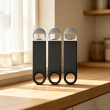 3 Pieces Stainless Steel Bottle Openers, 17.7 Cm - View 1