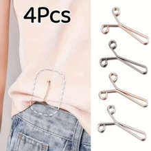 8/12Pcs Y-Shaped Scarf Clips Neck Clips Headscarf Veil Fixing Pins Accessories Scarf Buckles, Y-Shaped Waist Buckle, Waist Adjustment Buckle - Multicolor - View 28