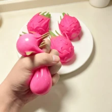 Tachimi قطعة واحدة من لعبة الضغط Pitaya الرائجة، لعبة جيب ناعمة ومقرمشة، ألعاب فيدجيت عالية الطلب لمشاريع جمع الألعاب، خيار جيد لتوسيع نطاق مخزون الألعاب الشخصي، تُشحن عشوائياً - متعدد الألوان - مشاهدة 9