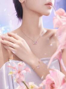 SWAROVSKI Swan Necklaces Bracelets Set For Women Gift - Swan Necklace & Bracelets Set - View 2