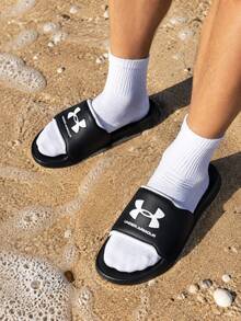 Under Armour Men's Sports Sandals/Slides UA M Ignite Select-BLK Outdoor Beach Seaside Home Sandals 3027219-001 - Black/Black - View 3