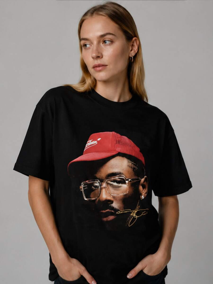 Damen T-Shirts - Schwarz - Übersicht 1