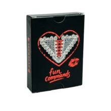 50-Piece Romantic Couple Game Cards For Evening Date - Interactive Tasks & Playful Actions, Engaging Challenge Board Game, Unforgettable Date Night, Anniversary & Valentine's Day Gift For Him And Her - View 8