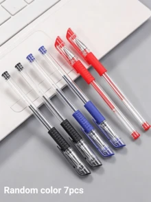 1 Pack Colorful Ballpoint Pens 7pcs/Set, 12pcs/Set High Quality Writing 0.5mm Multi-Color Neutral Pens, Economical Choice For Back To School, Excellent Performance And Unique, Learning And Office Stationery Supplies, Back To School Season Recommendation - Sets - View 6