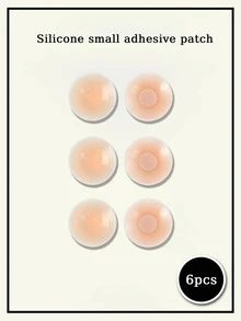 2-50pcs Silicone Adhesive Nipple Covers With Storage Bag, Suitable For Swimwear, Holiday Essentials, Travel Supplies, Adhesive Bras - Multicolor - View 11