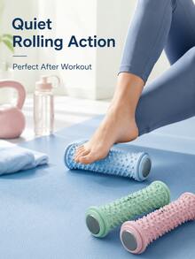 Plantar Fasciitis Foot Massage Roller, Deep Tissue Spiky Pressure Point Massager, Arch And Heel Relief Tool, Reflexology Muscle Recovery Roller, Portable Foot Care, Suitable For Home, Office, Gym, For Runners, Nurses, Long-Standing Workers, Father's Day, Christmas Gift - Multicolor - View 9