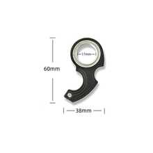 1/2pcs Multi-Color Karambit Spinner 2nd Generation Fingertip Spinning Keychain, Fingertip Spinning Stress Relief Keychain, For Backpack Decoration, Bag Decoration, Party Gift, Holiday Gift - Multicolor - View 4