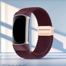 磁吸尼龍環式腕帶，適用於 Charge 6/Charge 5 運動智慧手錶替換錶帶，男女通用 - Fitbit Charge 5/6 - 查看 30