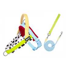 2pcs Dog Harness & Leash Set | Durable Polyester Webbing With Cow Print Thickened Neoprene Padding, Anti-Burst & Anti-Escape; Comfortable Non-Slip Leash Handle, Strong Round Rope, Suitable For Medium Dogs For Indoor & Outdoor Use - Multicolor - View 21