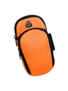 Multi-Color Sports Phone Armband, Stretchable Neoprene Adjustable Arm Sleeve With Zipper And Earphone Hole, Large Capacity For Phone And Keys, Lightweight And Durable, Suitable For Running, Fitness, Cycling, Outdoor Sports, Unisex - Multicolor - View 18