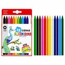 12/24 Ceras de Colores Plastistar STARPLAST, Ceras Plásticas Resistentes con Colores Vivos y Trazo Suave, Material Escolar para Dibujar, Pintar y Colorear - Conjuntos - Ver 7