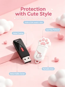 Lenovo E101 U盤，高速大容量閃存，車載學習辦公商務，免驅動，即插即用，多容量可選，鋅合金材質，小巧便攜 - 查看 3