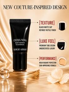 Giorgio Armani Armani 黑鑰匙雙重奢護精萃粉底液，小樣 5ml，輕薄服帖質地，高遮瑕，長效持妝，不易暗沉，自然白皙 - Armani 黑鑰匙雙重奢護精萃粉底液 1pc - 查看 6
