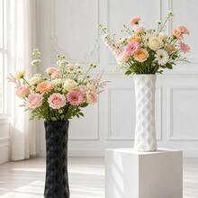 Plastic Vase, Bohemian Style Vase, Suitable For Dried Flower Bouquets And Reed Grass Centerpieces - Ideal For Autumn Weddings, Parties And Restaurant Decor (Fashion) - A - View 9