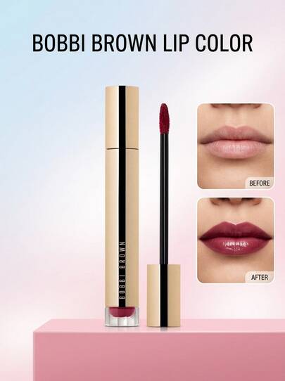 Bobbi Brown Luxe Matte Liquid Lipstick Plum & Done 6 ml – Liquid Lipstick, Matte Finish, For Women, Plum, Suitable For Daily Wear