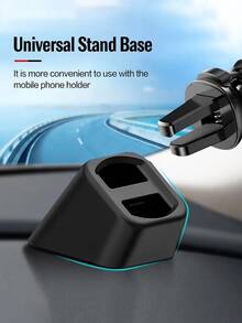 Car Phone Holder Base, Universal Car Air Vent Clip, Car Phone Navigation Holder, Base Plate, Universal Holder Base Air Vent Clip Style Universal Phone Navigation Holder Chassis - AA - View 6