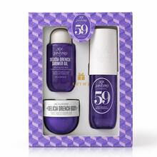 مجموعة هدايا روتين الترطيب المكثف Sol De Janeiro Cheirosa 59 Delícia Drench™ – نعومة حريرية ورائحة حلوة - رسم الزهر - مشاهدة 2