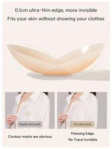 2/10/20pcs Silicone Adhesive Nipple Covers, Compact And Portable, Suitable For Travel, Beach, Dresses, Camisoles And Bikinis - Multicolor - View 6
