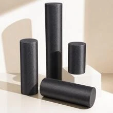 High Density EVA Foam Roller, Available In 30*15cm And 45*15cm, Smooth Fitness Massage Roller For Muscle Relaxation, Fascia Release, Yoga Pilates Home Workout Training - Multicolor - View 3