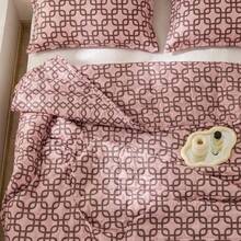 1 Soft Duvet,Lightweight All-Season Bedding With Fashionable Pattern,Machine Washable,Suitable For Single/Double Beds - Dusty Pink - View 2