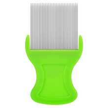 Stainless Steel Lice Comb, Helps Remove Dandruff And Lice; Stainless Steel Hair Comb, Ultra-Dense Teeth Design, Can Clear Lice And Hair Dirt - View 8