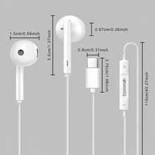YUAOVCQ Earphone Tidur In-Ear Berkabel, Isolasi Kebisingan Fisik Ganda, Antarmuka Type-C & 3.5mm, Mikrofon Panggilan Definisi Tinggi, Cocok Untuk Smartphone, Komputer, Konsol Game - View 12