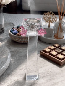 The New Incense Burner, A Stylish Gulf-Inspired Burner For Oud And Incense, Complements Your Elegance And Suits Your Home, Whether For Daily Personal Use Or Gatherings With Friends And Guests. This Burner Is Perfect For The Majlis (Sitting Room), Reception Areas, And Home Hospitality, And Makes A Wonderful Gift To Pair With Fine Incense For Brides, Special Occasions, And Wedding Favors. - pink 1pc - View 10