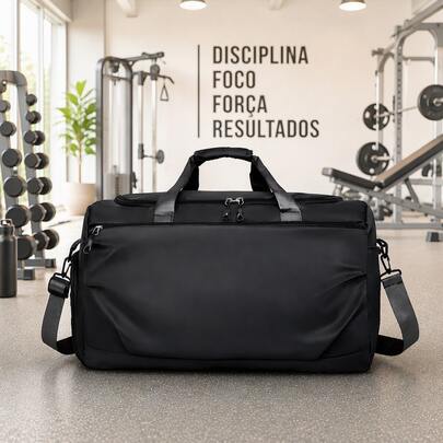 Bolsa de Ginástica Grande Unissex Academia Esportiva Viagem Casual