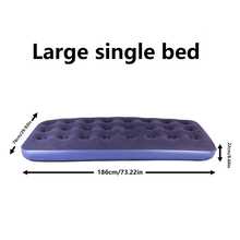 1pc Inflatable Mattress - PVC Camping Air Bed, Single/Double Flocked Air Mattress, Quick Inflation And Deflation, Foldable Portable Air Mattress, Suitable For Home Guest Stay, Temporary Bed, Camping, Travel, Comfortable Air Mattress - Multicolor - View 10