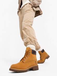 Timberland Women's Classic High-Top Casual Hiking Boots, Grip-Resistant And Wear-Resistant For Outdoor Trekking - Brown - View 2