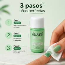 Removedor Profesional Gel Polish Magic Rápido Sin Dañar Uñas Acrílicas DIY Salón - 1PC - Ver 6