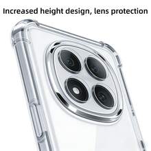 متوافق مع Redmi Note 15 5G، Note 15 4G، Note 15 Pro+، Note 15 Pro (5G)، Note 15 Pro 4G، Note 14 Pro 4G، Note 14 Pro 5G، Note 14 Pro+ 5G، Note 14 4G النسخة العالمية 163 ملم، Note 14 5G، Note 13 Pro 4G. غطاء هاتف شفاف مقاوم للسقوط. يتميز بحماية مزدوجة مرفوعة للعدسة والشاشة، مقاوم للبصمات، شفافية عالية. يحمي ظهر الهاتف والحواف من الصدمات اليومية. مصنوع من مادة TPU خفيفة الوزن ومرنة. - شفاف - مشاهدة 2