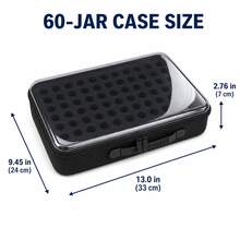New 60/120 Grid Diamond Painting Storage Box Set, For Adults, Upgraded Transparent Lid, Portable Bead Storage Box, Suitable For Diamond Painting Accessories And Tools - View 2
