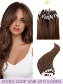50pcs Ekstensi Rambut Manusia Mikro Ring dengan Manik-manik, Tidak Perlu Lem, Pemasangan Mudah dan Tak Terlihat, Cocok untuk Penataan Sehari-hari, Perayaan Hari Raya, Perlengkapan Sekolah, dan Pengantin - MultiWarna - View 72
