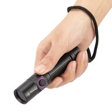 365nm UV Flashlight Black Light, Alonefire 5W High Power USB Rechargeable Ultraviolet Torch, Pet Urine & Ringworm Detector For Cat Dog Stain, Money Authentication, Scorpion Finding, Invisible Ink Check - Multicolor - View 4