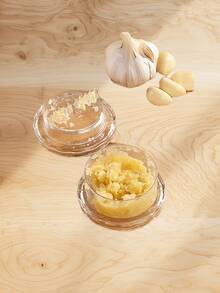 1/3pcs Multifunctional Transparent Garlic Presser, Kitchen Cooking Garlic Paste Maker, Portable Home Garlic Press, Easy To Clean Garlic Machine, Can Be Used As Dip Plate, Restaurant Kitchen Essential - Transparent - View 9