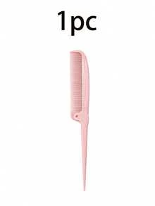 1pc Rotating Bearing Hairdressing Comb With Double-Sided Dense And Sparse Teeth, Anti-Slip And Durable Plastic Hairdressing Tool, Suitable For Home And Salon Use, Anti-Static And Non-Tugging Hair Comb, For Sectioning And Trimming Bangs And Long Hair, Portable Double-Sided Design, Professional Hairdresser Hair Cutting Comb, Suitable For Combing Hair And Salon Styling Tool - Multicolor - View 10