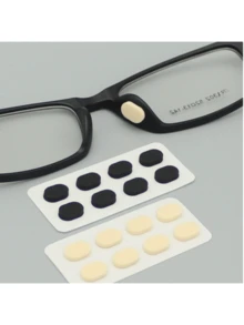 16/40pcs Glasses Nose Pads, Reduce Nose Bridge Pressure, Anti-Pressure Mark Sponge Pads, Super Soft Adhesive Nose Pads, Comfortable And Convenient, Quick Fit, Perfect Gift Choice - Multicolor - View 2