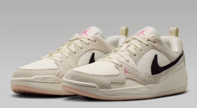 Nike Jordan Comfort Era Flat Sole Round Toe Breathable Low-Top Casual Shoes Men's White