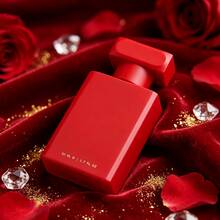 رذاذ عطر قوي بنوتة عطرية أنيقة وعميقة، بروفايل عطري متعدد الاستخدامات من الفواكه الطازجة إلى الخشب الدافئ، زجاجة عطر حمراء مطفية أنيقة - رسم الزهر - مشاهدة 8