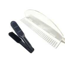 Giá đỡ lưu trữ trưng bày tóc nối bằng acrylic di động + Lược chải tóc thẳng lông nylon gốm, phù hợp cho tóc dày, bộ dụng cụ làm tóc, dùng cho salon, du lịch và hằng ngày - Xem 12