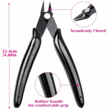 1/2/3pcs Diagonal Pliers/Round Nose Pliers/Bent Nose Pliers, Plastic Model Trimming Pliers DIY Gold Silver Copper Wire Cutter, Suitable For Jewelry Making And Repair, Household Small Pliers - Pliers - View 3