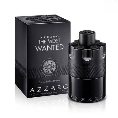 Azzaro The Most Wanted Eau De Parfum Intense - Woody & Seductive Mens Cologne - Fougère, Ambery & Spicy Fragrance For Date Night - Lasting Wear - Luxury Perfumes For Men