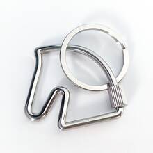 Horse-Shaped Bag Charm Car Keychain, Waist Hanging Key Ring With Horse Pattern, Bag Pendant Ornament, Hardware Spring Buckle Keychain, Car Key Chain Accessory, Suitable For Phone Bag Hook, Perfect For DIY, Key Chain Bag Clip Hook Dog Chain Buckle, High-Quality Luxury Handbag Accessory, Perfect For Adding Fashion Sense To Your Bag, Suitable For Daily Use, Valentine's Day Gift, Christmas - Multicolor - View 8