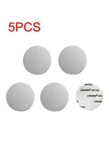 5pcs Car Holder Stainless Iron Sheet Magnetic Sheet Ultra-Thin Round Patch Adhesive Creative Phone Case Car Phone Holder Patch - Multicolor - View 7