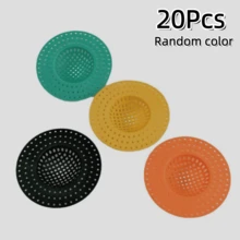 12/20/30/40Pcs Kitchen Sink Bathroom Drain Filter, Floor Drain Filter, Toilet Clog And Pest Control Cover, Kitchen Sink Filter - Upgraded Kitchen Sink Strainer Random Color - Multicolor - View 16